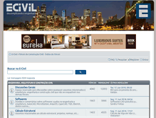 Tablet Screenshot of forum.ecivilnet.com